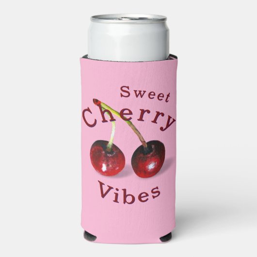 Cherries Slim Koelbox (Seltzer Voorkant)