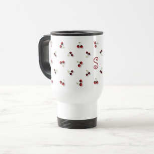 Cherries Travel Mug Reisbeker