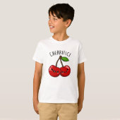 Cherrific Grappig Rood Cherry Pun T-shirt (Voorkant volledig)