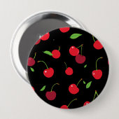 Cherry 2 ronde button 4,0 cm (Voorkant /achterkant)