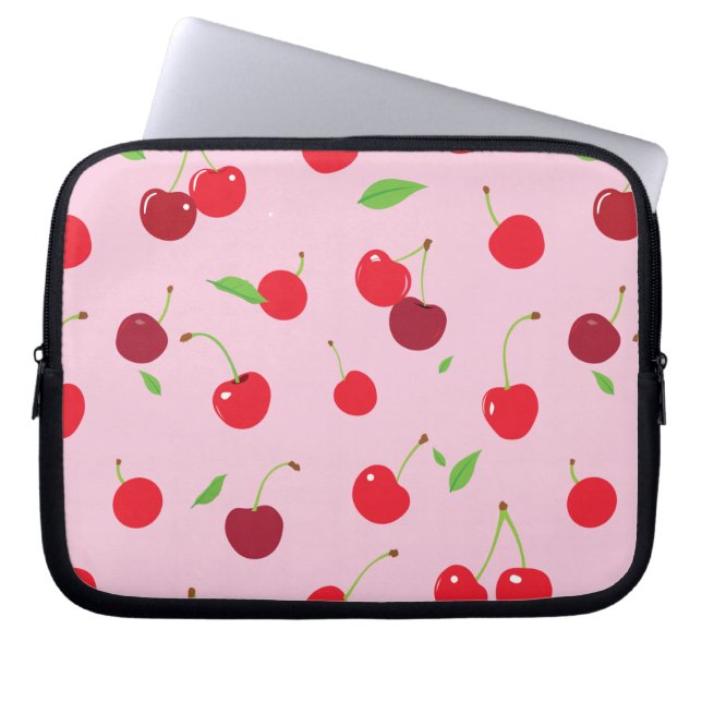 Cherry 3 laptop sleeve (Voorkant)