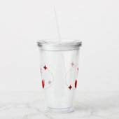 Cherry Acryl Drinkbeker (Links)