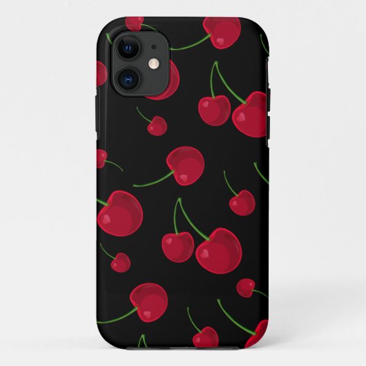 Cherry Apple iPhone 11 Coque (Dos)