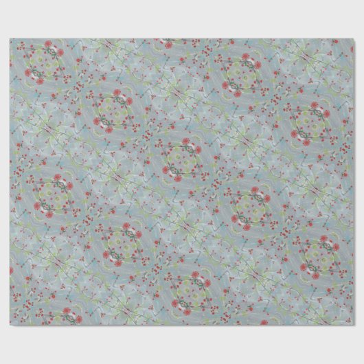 Cherry Berries Gift Wrap Cadeaupapier (Vlak)