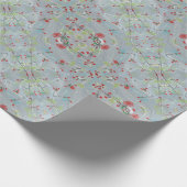 Cherry Berries Gift Wrap Cadeaupapier (Hoek)