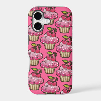 Cherry Berry Cupcake iPhone 5 Case-Mate Hoesje