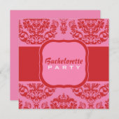 Cherry Berry Delight met Square naamplaat Kaart (Voorkant / Achterkant)