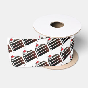Cherry Black Forest Cake Slice Birthday Party Food Lint