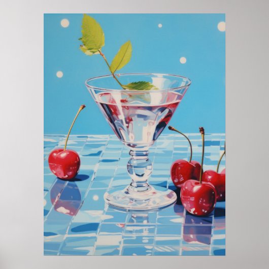Cherry Bliss Poster (Voorkant)