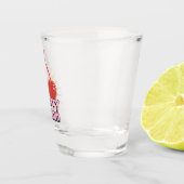 Cherry Bloom Shot Glas (Rechts)