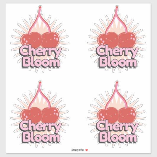 Cherry Bloom Sticker (Vel)