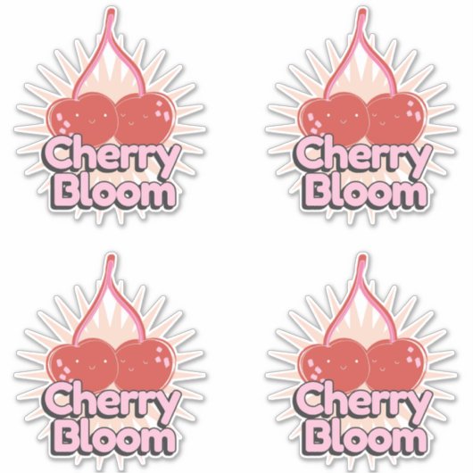 Cherry Bloom Sticker (Devant)