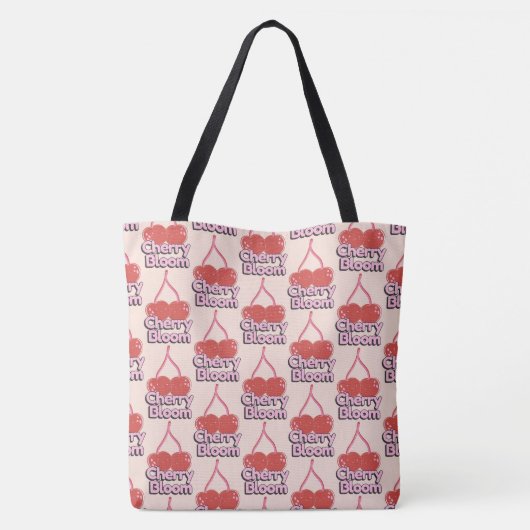 Cherry Bloom Tote Bag (Dos)