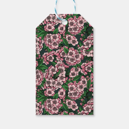 Cherry blossom 2 cadeaulabel (Voorkant)