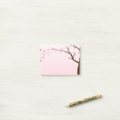 Cherry Blossom 2 Post-it® Notes (Op bureau)