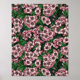 Cherry blossom 2 poster