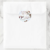 Cherry Blossom 2 Ronde Sticker (Tas)