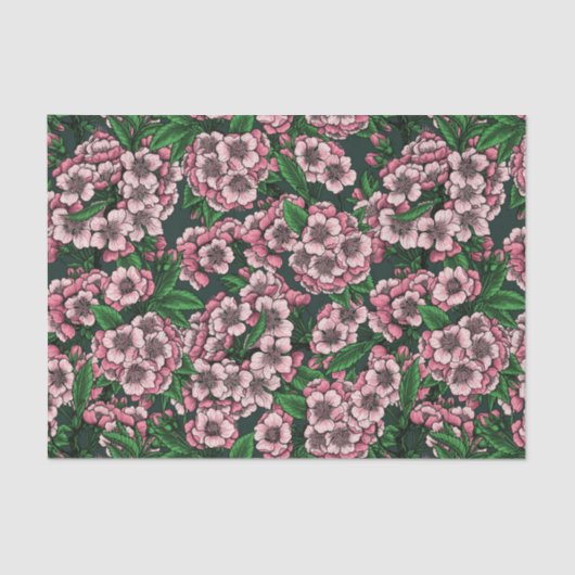 Cherry blossom 2 tissuepapier (Voorkant)