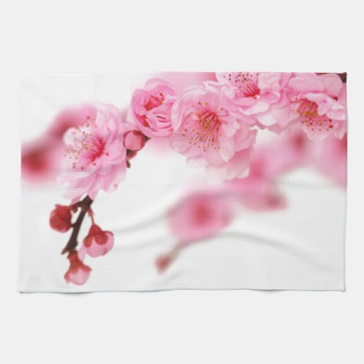 Cherry Blossom 3 Theedoek (Horizontaal)