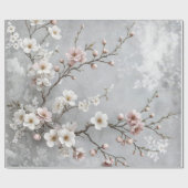 Cherry Blossom Abstract Cadeaupapier (Vlak)