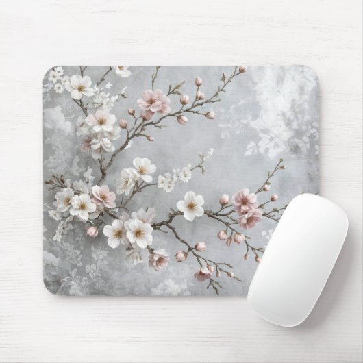 Cherry Blossom Abstract Muismat (Met muis)