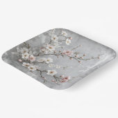 Cherry Blossom Abstract Papieren Bordje (Gebogen)