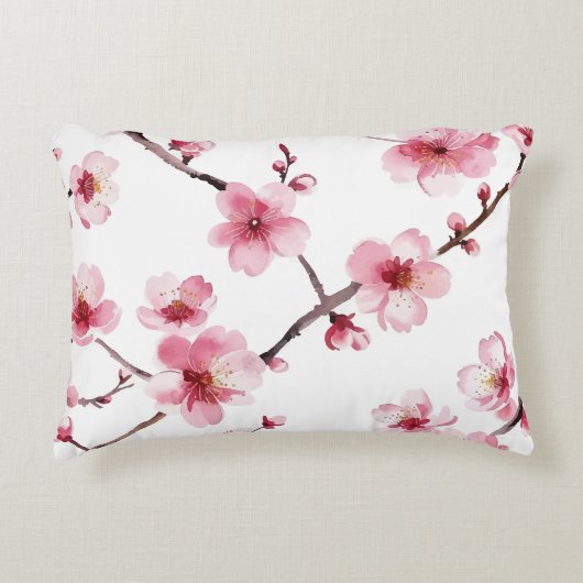 Cherry Blossom Accent Kussen (Voorkant)