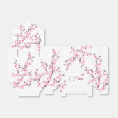 Cherry Blossom Add Name Birthday  Bedankdoosjes (Uitgevouwen)