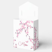 Cherry Blossom Add Name Birthday  Bedankdoosjes (Geopend)