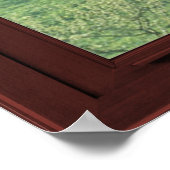 Cherry Blossom Afbeelding Window Illusion #3 van 3 Poster (Hoek)