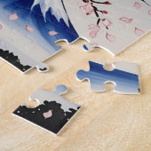 Cherry Blossom and Mount Fuji Jigsaw Puzzle (Côté)