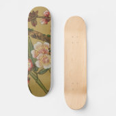 Cherry Blossom Antiek Asian Art Skateboard (Voorkant)