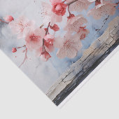 Cherry Blossom Aquarel Tissue Paper Tissuepapier (Detail)