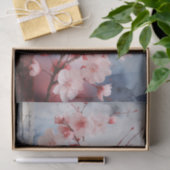 Cherry Blossom Aquarel Tissue Paper Tissuepapier (Geschenk)