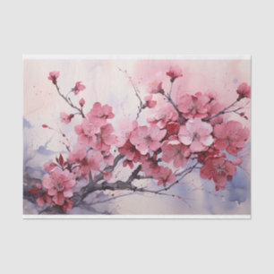 Cherry Blossom Aquarel Tissuepapier