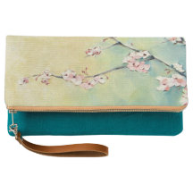 Cherry Blossom Art Clutch