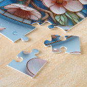 Cherry Blossom Art Jigsaw Puzzle (Côté)