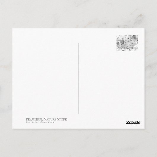 Cherry Blossom "Azuma-nishiki" ポストカード Briefkaart (Achterkant)