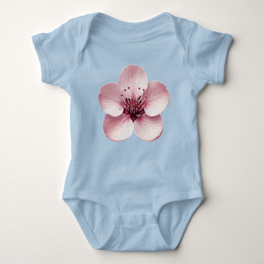 Cherry Blossom Baby Bodysuit (Voorkant)