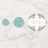 Cherry Blossom Baby shower Confetti (Achterkanten)