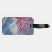 Cherry Blossom Bagagelabel (Achterkant horizontaal)