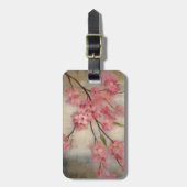 Cherry Blossom Bagagelabel (Voorkant verticaal)