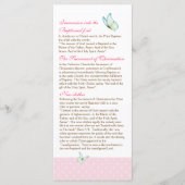 Cherry Blossom Baptism Programme 4/5 Programma (Voorkant)