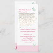 Cherry Blossom Baptism Programme 5/5 Programma (Voorkant / Achterkant)