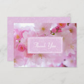 Cherry Blossom Bedankkaart (Voorkant / Achterkant)