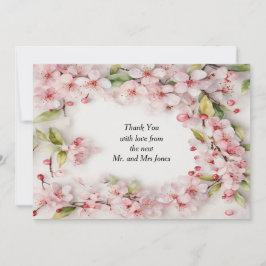 Cherry Blossom Bedankkaart