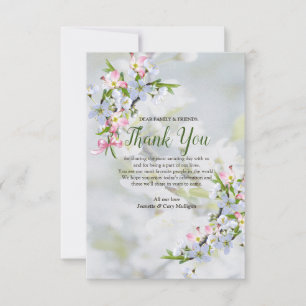 Cherry Blossom Bedankt Kaarten RSVP Kaartje