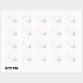 Cherry Blossom Bedankt Sticker (Vel)