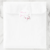 Cherry Blossom Bedankt Sticker (Tas)