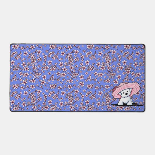 Cherry Blossom Bichon Bureaumat (Voorkant)